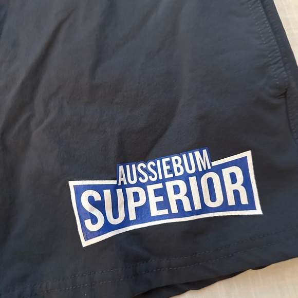 Aussiebum Superior Stav Swim Shorts Charcoal - Picture 4 of 6